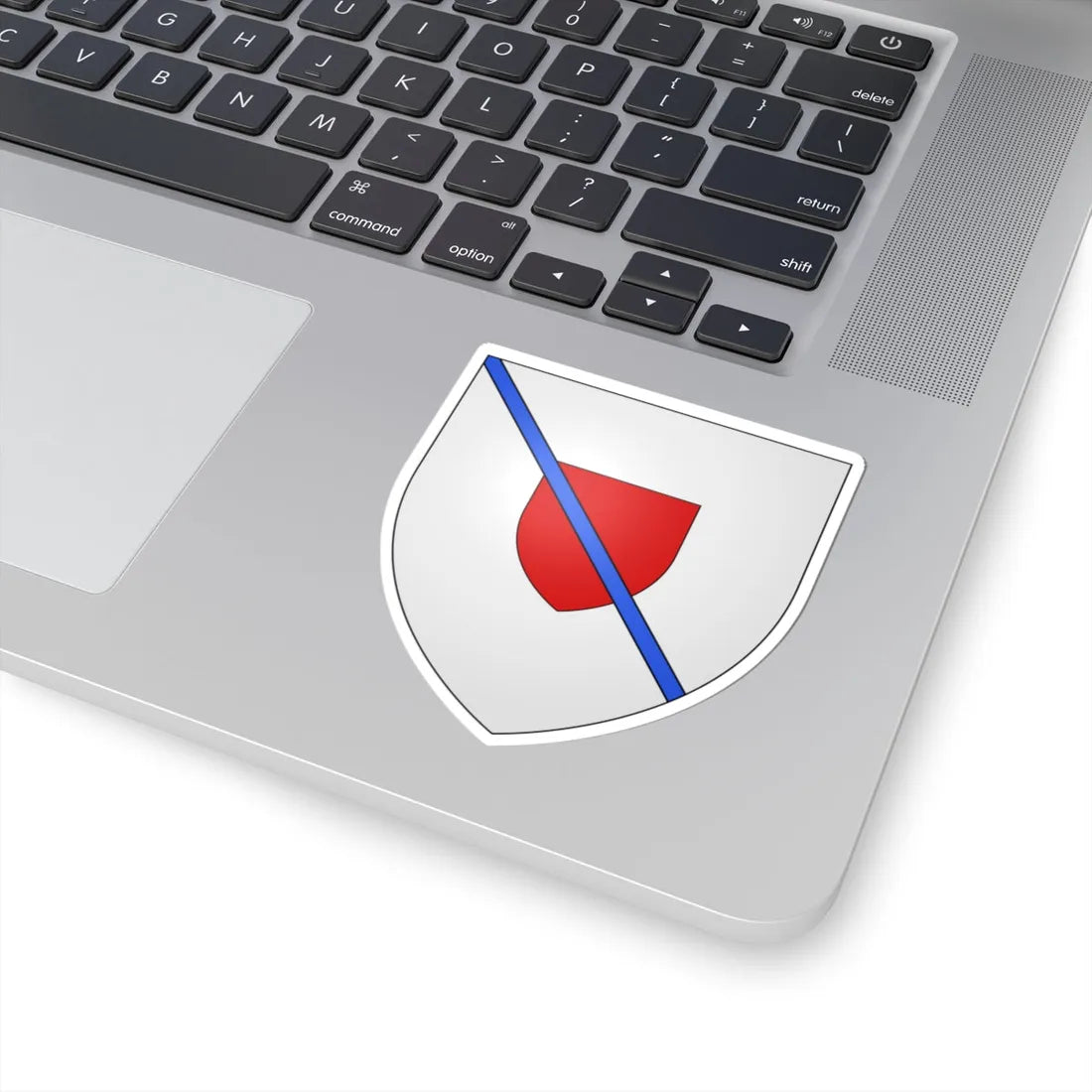 Armoiries dEll (Luxembourg) (Coat of Arms) STICKER Vinyl Kiss-Cut Decal - The Sticker Space