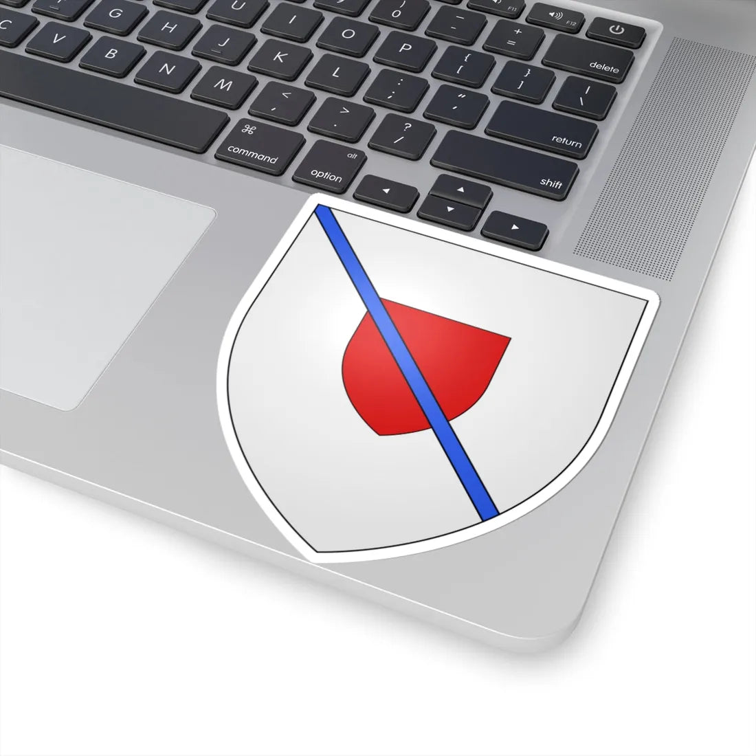 Armoiries dEll (Luxembourg) (Coat of Arms) STICKER Vinyl Kiss-Cut Decal - The Sticker Space