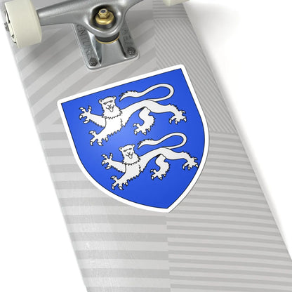 Armoiries delle Vaux (Belgium) (Coat of Arms) STICKER Vinyl Kiss-Cut Decal - The Sticker Space