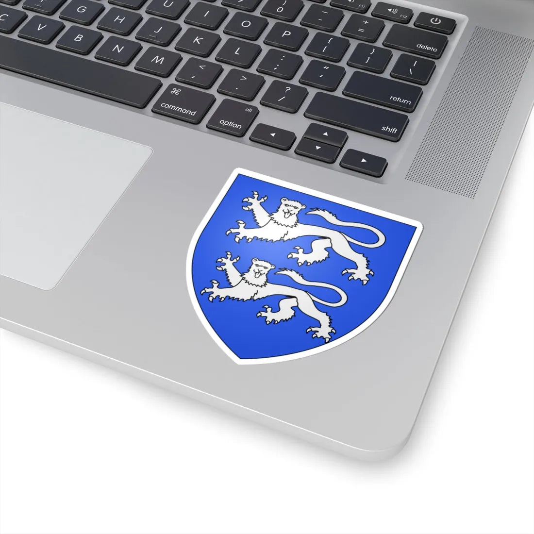 Armoiries delle Vaux (Belgium) (Coat of Arms) STICKER Vinyl Kiss-Cut Decal - The Sticker Space