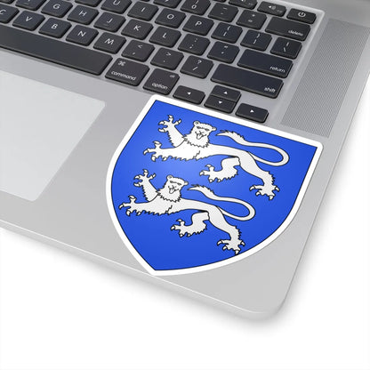 Armoiries delle Vaux (Belgium) (Coat of Arms) STICKER Vinyl Kiss-Cut Decal - The Sticker Space