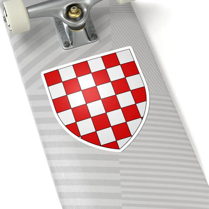 Armoiries dEllenbach 1 (Luxembourg) (Coat of Arms) STICKER Vinyl Kiss-Cut Decal - The Sticker Space