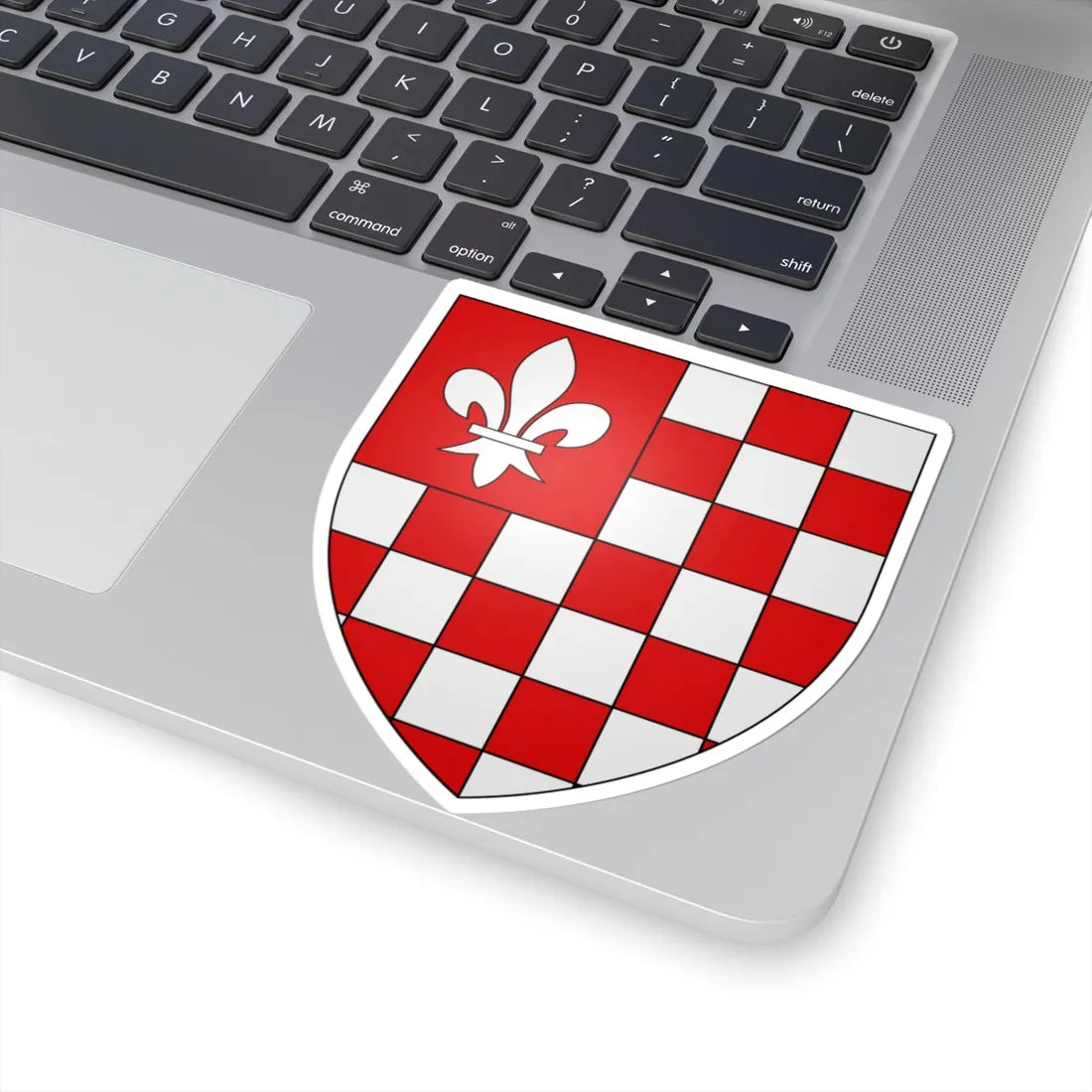 Armoiries dEllenbach 2 (Luxembourg) (Coat of Arms) STICKER Vinyl Kiss-Cut Decal - The Sticker Space