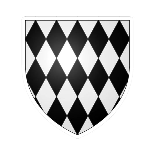 Armoiries dEllenz (Luxembourg) (Coat of Arms) STICKER Vinyl Kiss-Cut Decal 2 Inch White - The Sticker Space