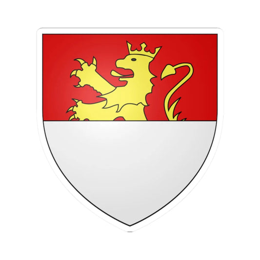 Armoiries dEltz de Kempenich (Luxembourg) (Coat of Arms) STICKER Vinyl Kiss-Cut Decal 2 Inch White - The Sticker Space