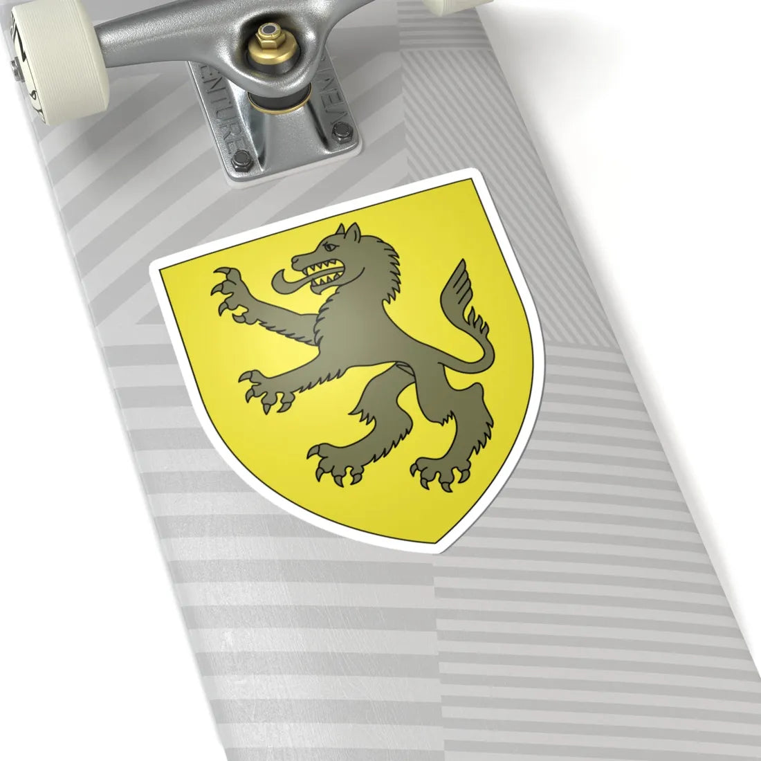 Armoiries dElvange (Luxembourg) (Coat of Arms) STICKER Vinyl Kiss-Cut Decal - The Sticker Space