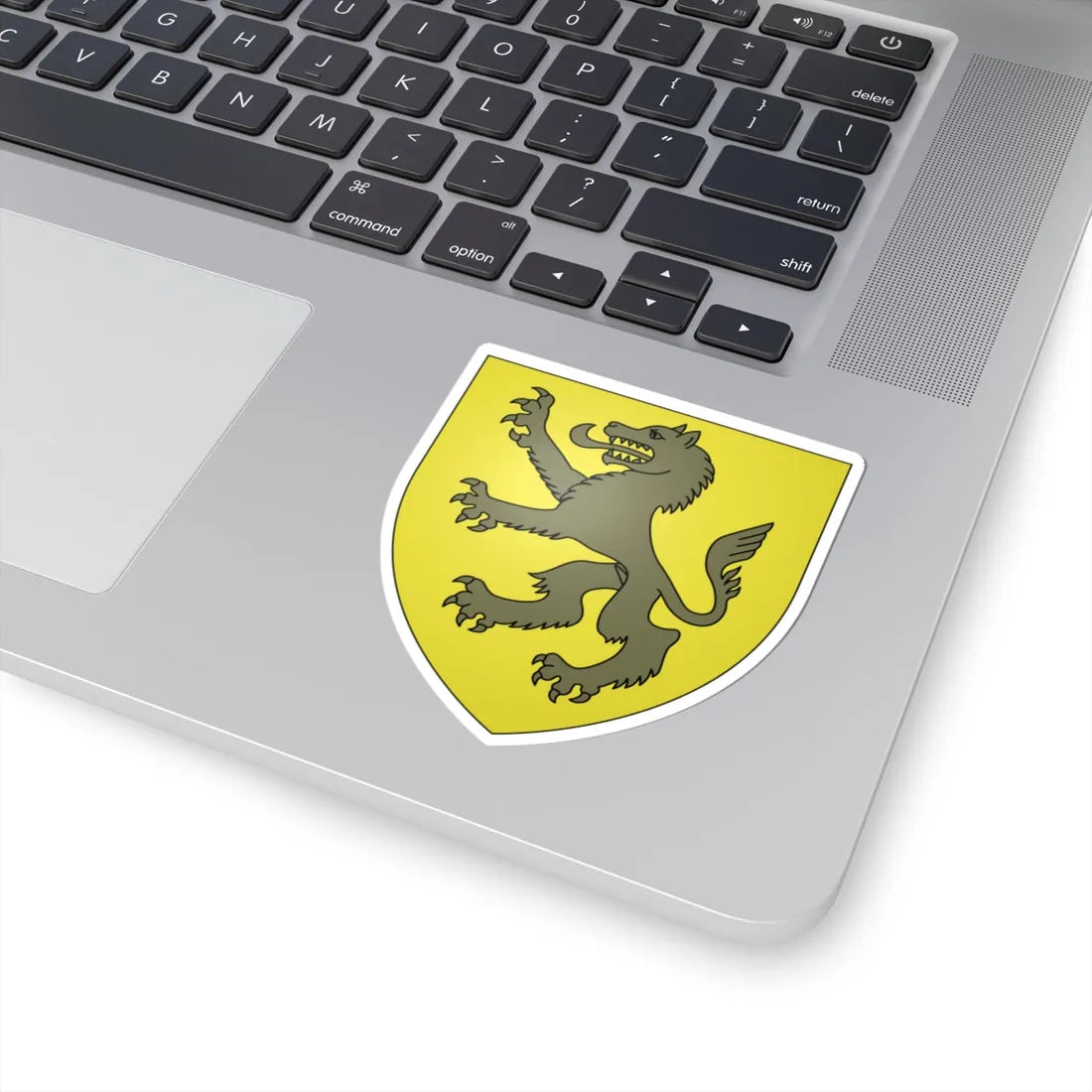 Armoiries dElvange (Luxembourg) (Coat of Arms) STICKER Vinyl Kiss-Cut Decal - The Sticker Space