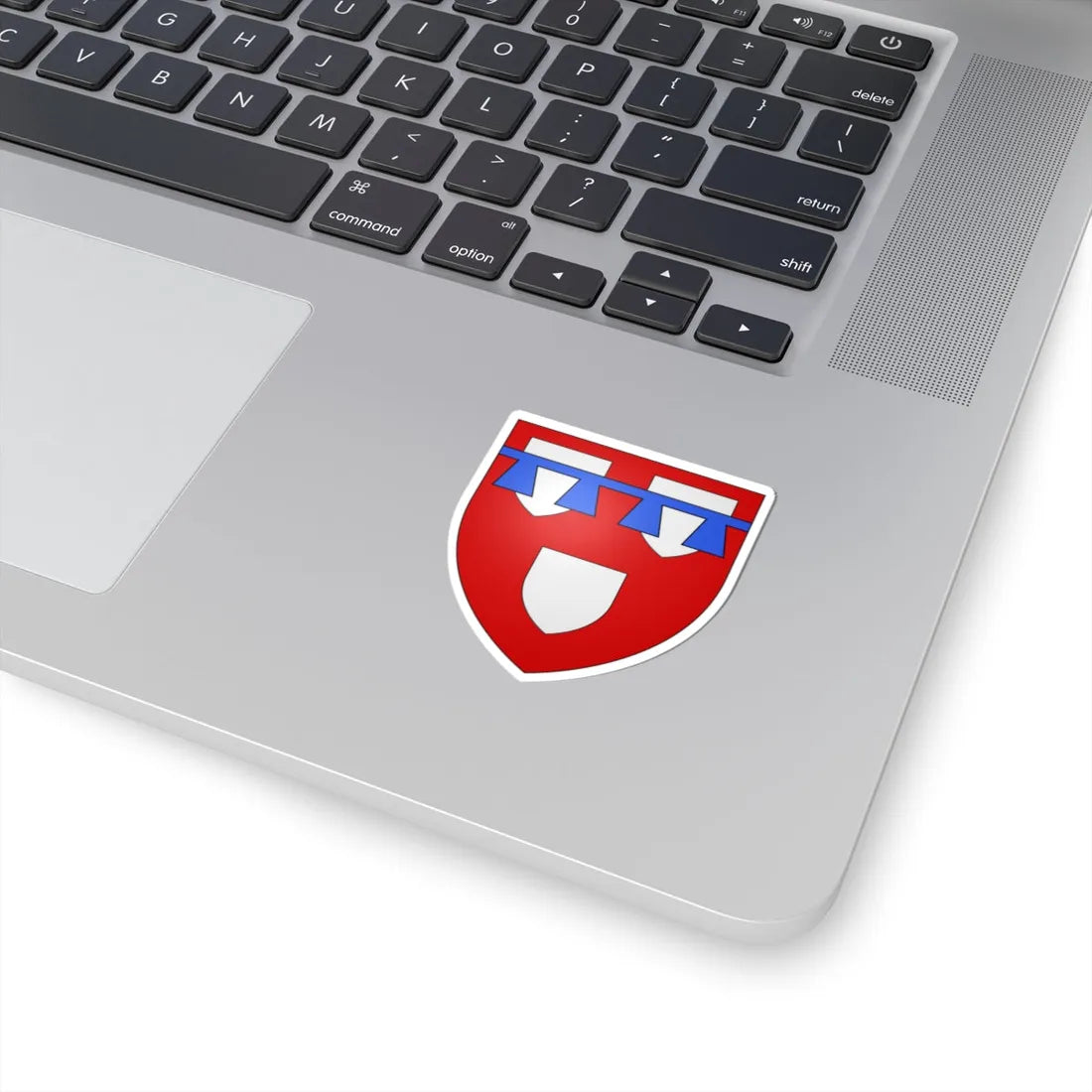 Armoiries dErdorf 2 (Luxembourg) (Coat of Arms) STICKER Vinyl Kiss-Cut Decal - The Sticker Space