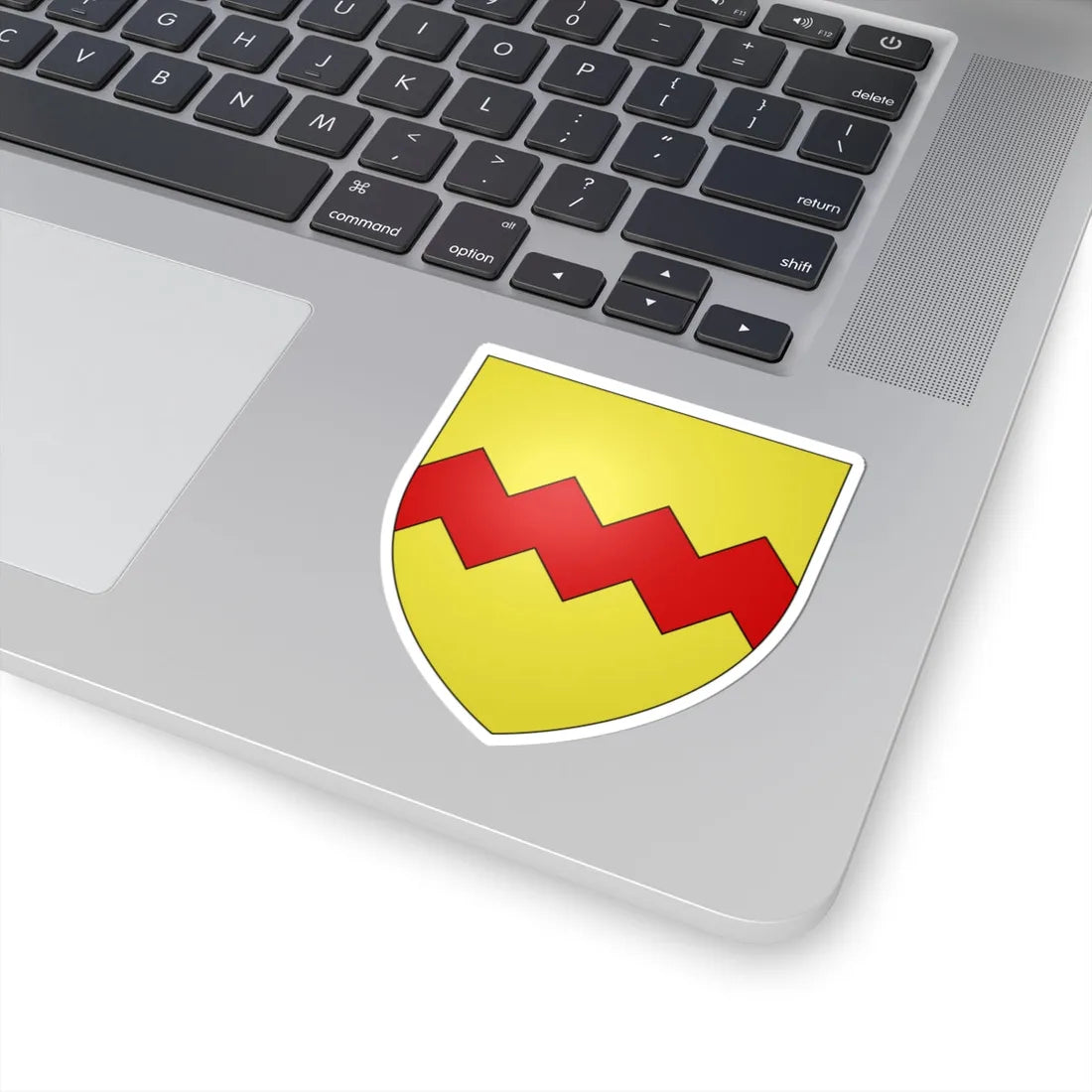 Armoiries dErpeldange (Luxembourg) (Coat of Arms) STICKER Vinyl Kiss-Cut Decal - The Sticker Space