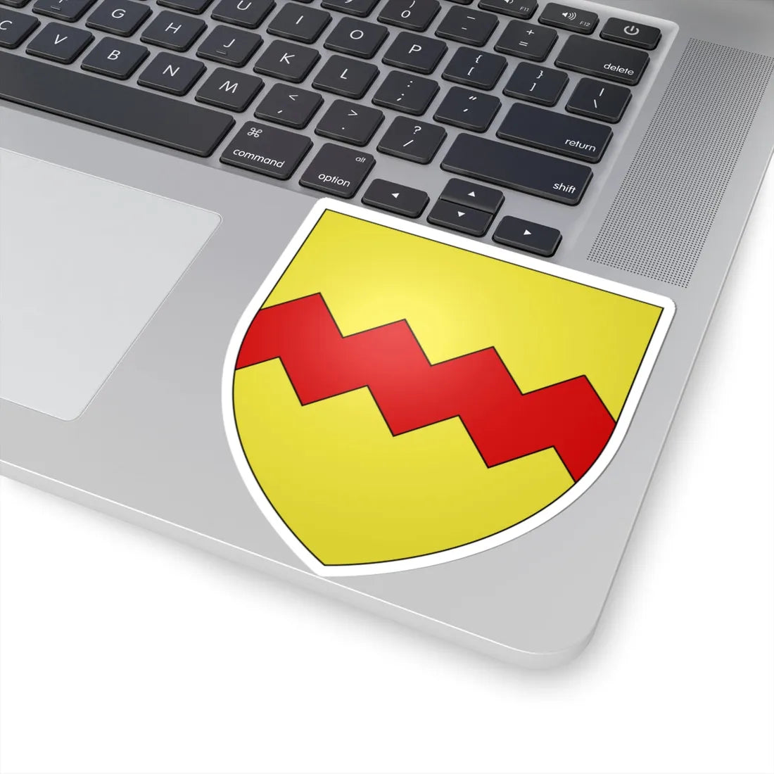 Armoiries dErpeldange (Luxembourg) (Coat of Arms) STICKER Vinyl Kiss-Cut Decal - The Sticker Space