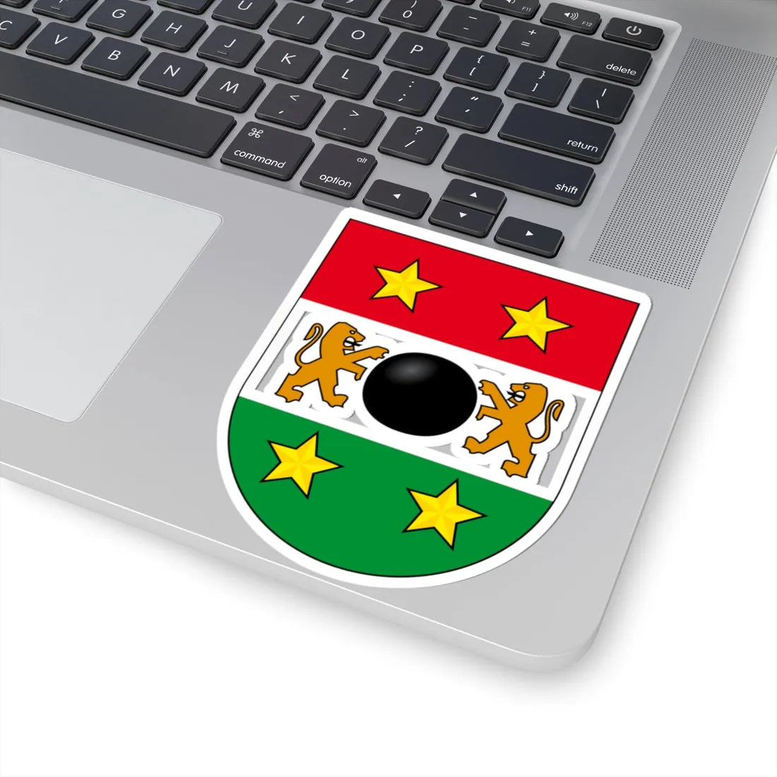 Armoiries des Quartenoud (Switzerland) (Coat of Arms) STICKER Vinyl Kiss-Cut Decal - The Sticker Space