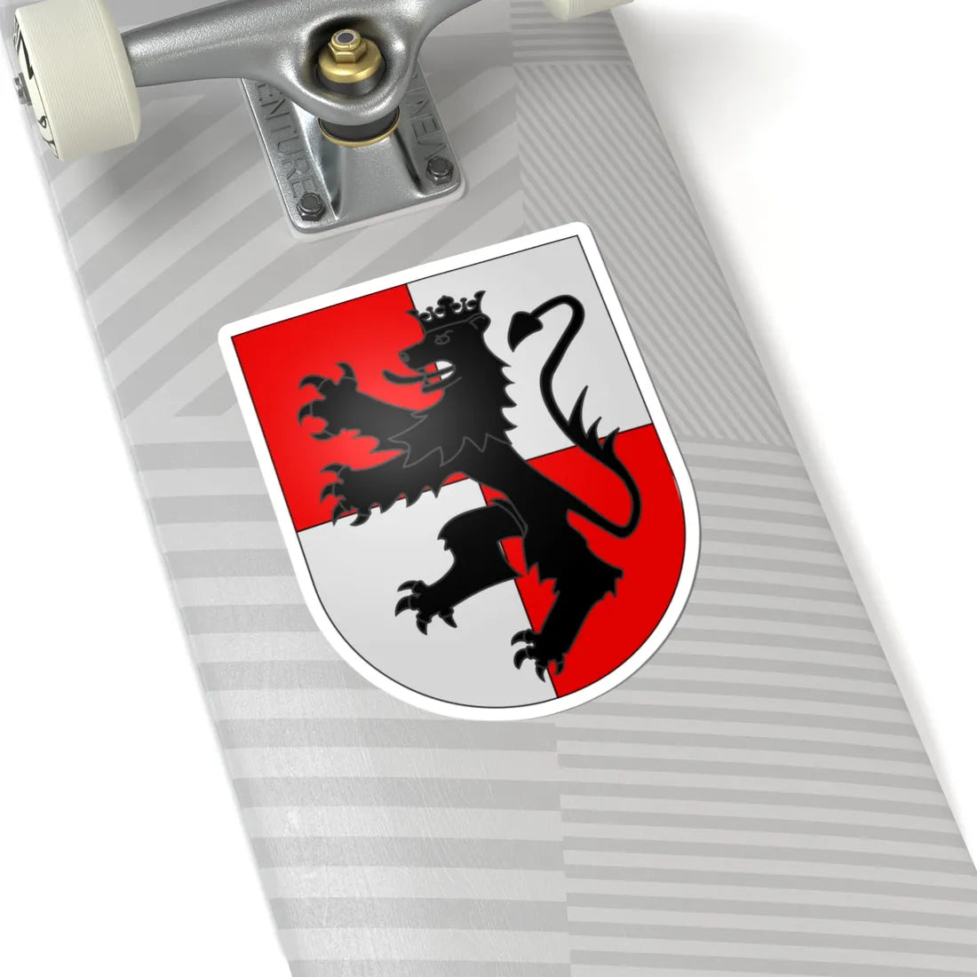 Armoiries Dewarrat (Switzerland) (Coat of Arms) STICKER Vinyl Kiss-Cut Decal - The Sticker Space