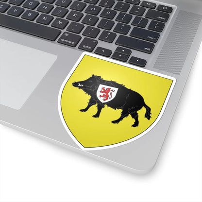 Armoiries dOrchimont 2 (Belgium) (Coat of Arms) STICKER Vinyl Kiss-Cut Decal - The Sticker Space