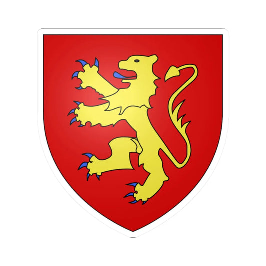 Armoiries dOreux (Belgium) (Coat of Arms) STICKER Vinyl Kiss-Cut Decal 2 Inch White - The Sticker Space