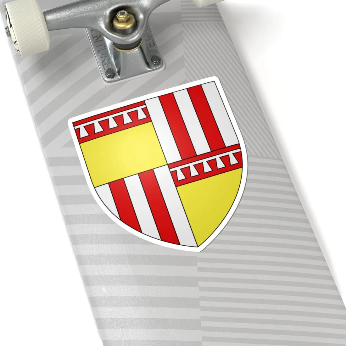 Armoiries dOrley 3 (Luxembourg) (Coat of Arms) STICKER Vinyl Kiss-Cut Decal - The Sticker Space
