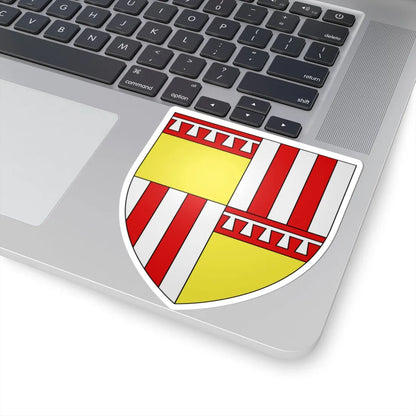 Armoiries dOrley 3 (Luxembourg) (Coat of Arms) STICKER Vinyl Kiss-Cut Decal - The Sticker Space