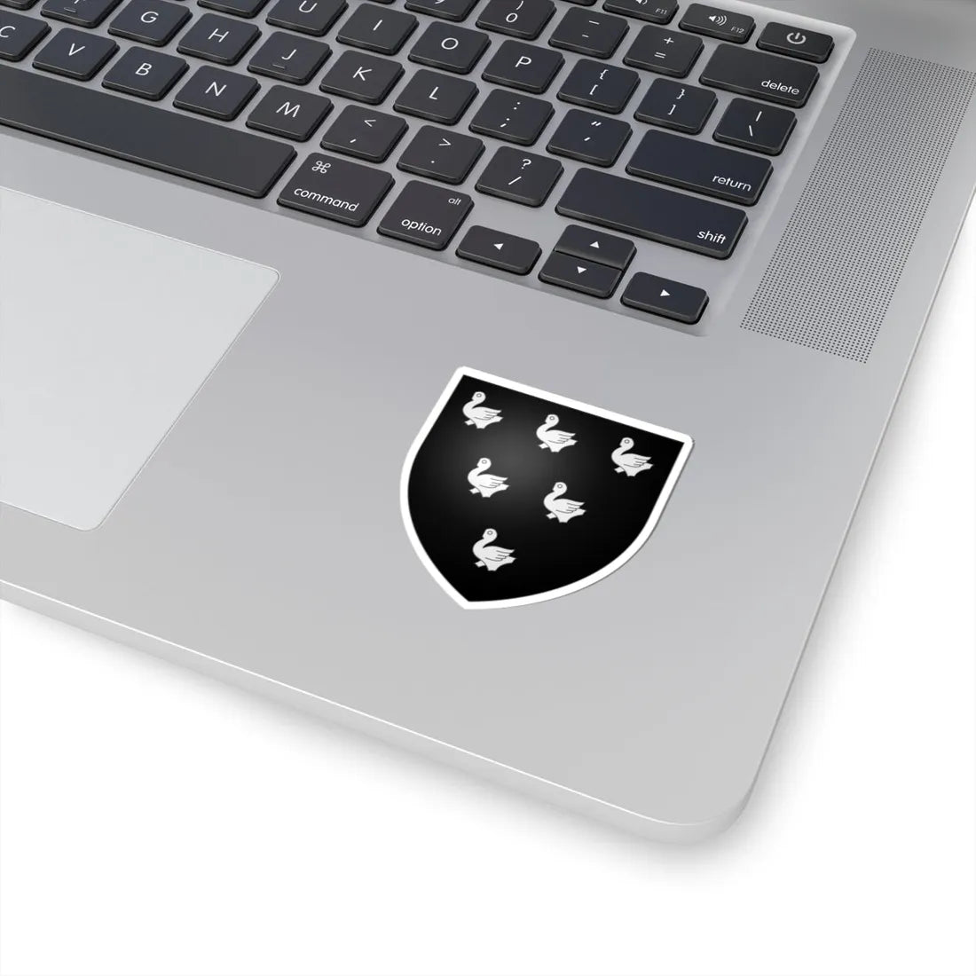 Armoiries du Chesne (Belgium) (Coat of Arms) STICKER Vinyl Kiss-Cut Decal - The Sticker Space
