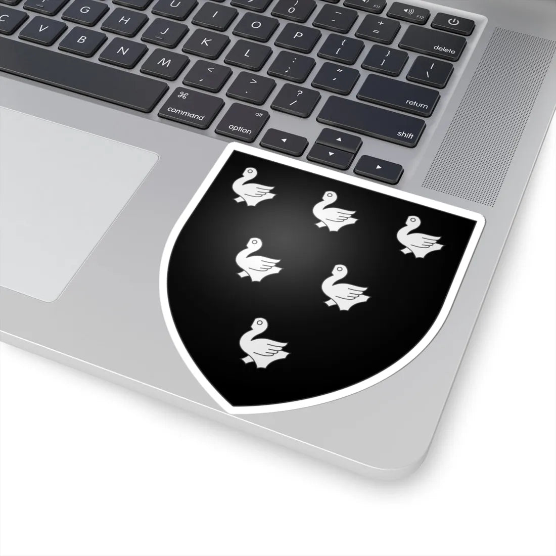Armoiries du Chesne (Belgium) (Coat of Arms) STICKER Vinyl Kiss-Cut Decal - The Sticker Space