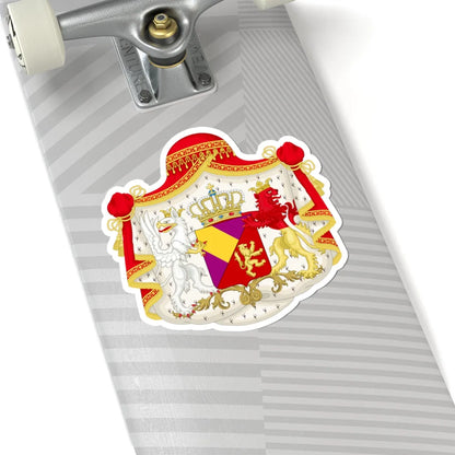 Armoiries du Grand-Duché de Bade-1806 Variant (Germany) (Coat of Arms) STICKER Vinyl Kiss-Cut Decal - The Sticker Space