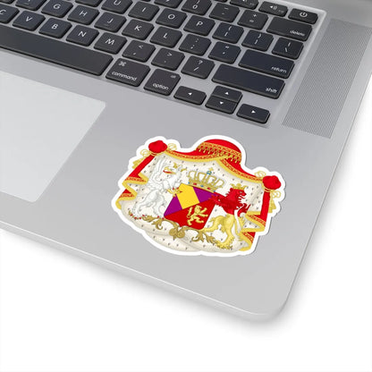 Armoiries du Grand-Duché de Bade-1806 Variant (Germany) (Coat of Arms) STICKER Vinyl Kiss-Cut Decal - The Sticker Space
