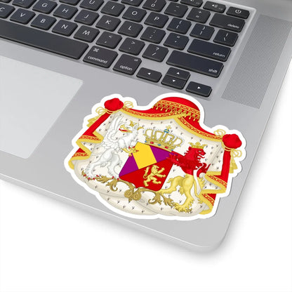 Armoiries du Grand-Duché de Bade-1806 Variant (Germany) (Coat of Arms) STICKER Vinyl Kiss-Cut Decal - The Sticker Space