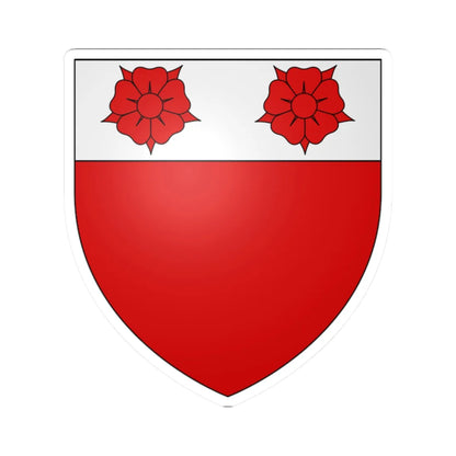 Armoiries dUseldange 7 (Luxembourg) (Coat of Arms) STICKER Vinyl Kiss-Cut Decal 2 Inch White - The Sticker Space