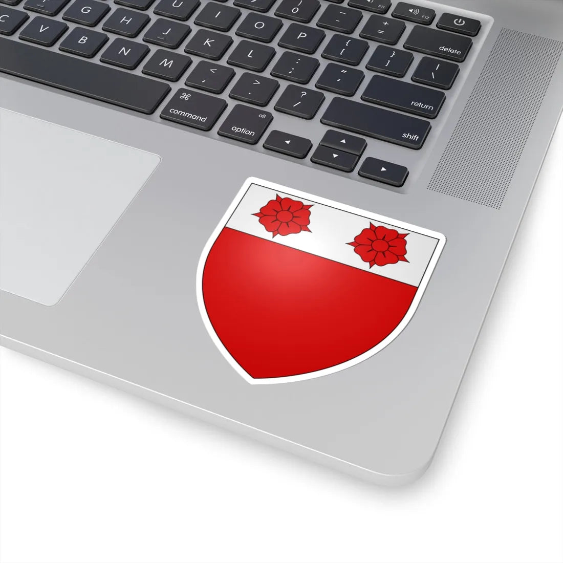 Armoiries dUseldange 7 (Luxembourg) (Coat of Arms) STICKER Vinyl Kiss-Cut Decal - The Sticker Space