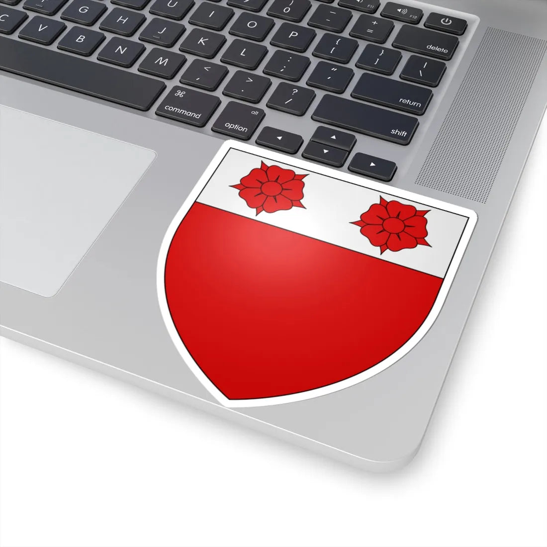 Armoiries dUseldange 7 (Luxembourg) (Coat of Arms) STICKER Vinyl Kiss-Cut Decal - The Sticker Space
