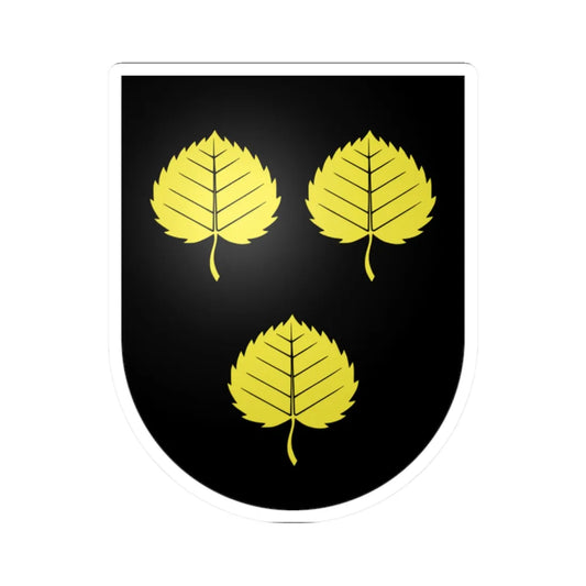 Armoiries famille Blatti de Boltigen (Switzerland) (Coat of Arms) STICKER Vinyl Kiss-Cut Decal 2 Inch White - The Sticker Space