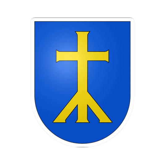 Armoiries Famille Savoy (Switzerland) (Coat of Arms) STICKER Vinyl Kiss-Cut Decal 2 Inch White - The Sticker Space