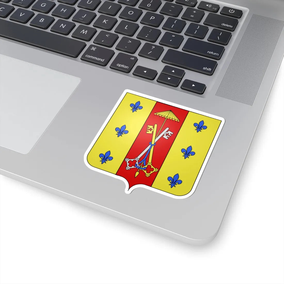 Armoiries Farnèse-Parme (Italy) (Coat of Arms) STICKER Vinyl Kiss-Cut Decal - The Sticker Space