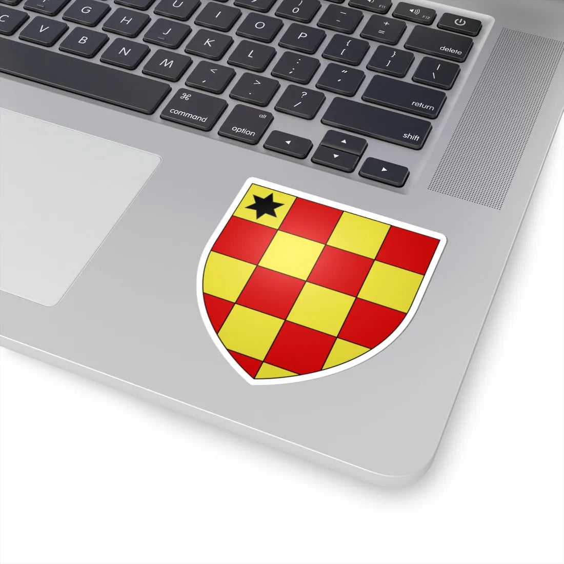 Armoiries Faust de Stromberg (Luxembourg) (Coat of Arms) STICKER Vinyl Kiss-Cut Decal - The Sticker Space