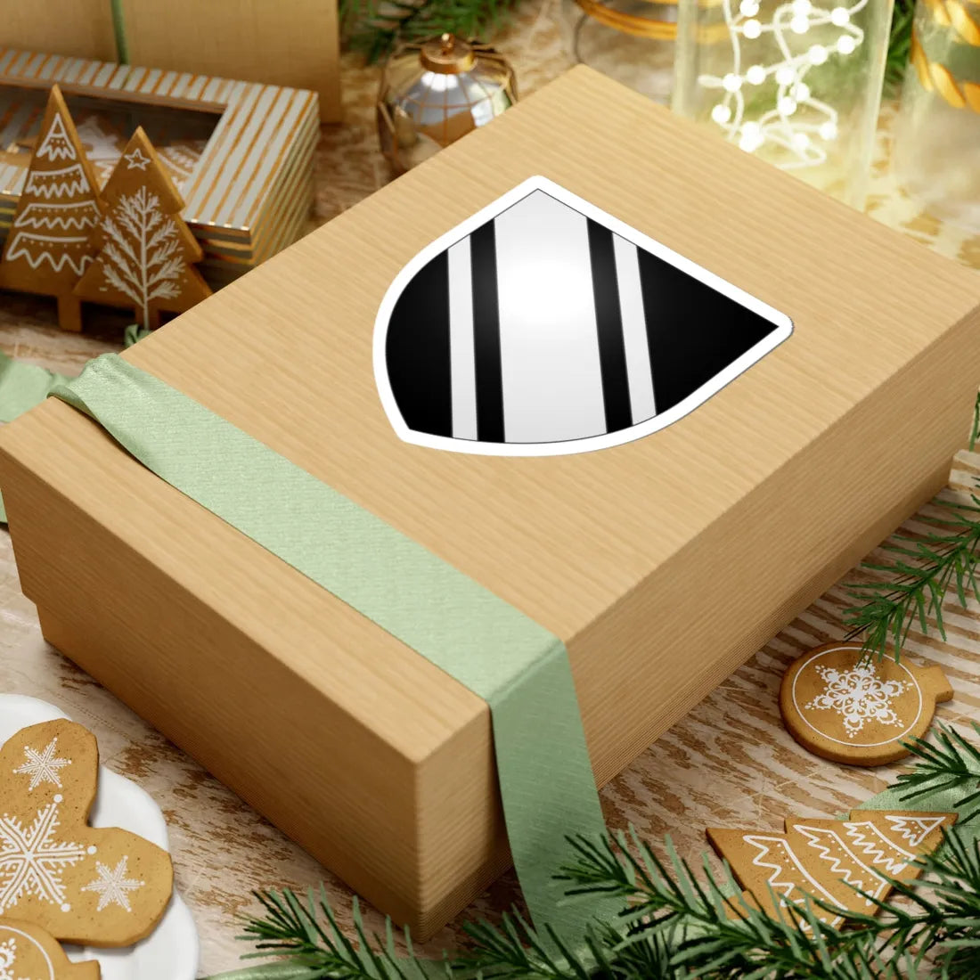 Armoiries Fock de Hubingen (Luxembourg) (Coat of Arms) STICKER Vinyl Kiss-Cut Decal - The Sticker Space