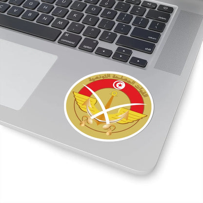 Armoiries Forces armées tunisiennes (Tunisia) (Coat of Arms) STICKER Vinyl Kiss-Cut Decal - The Sticker Space