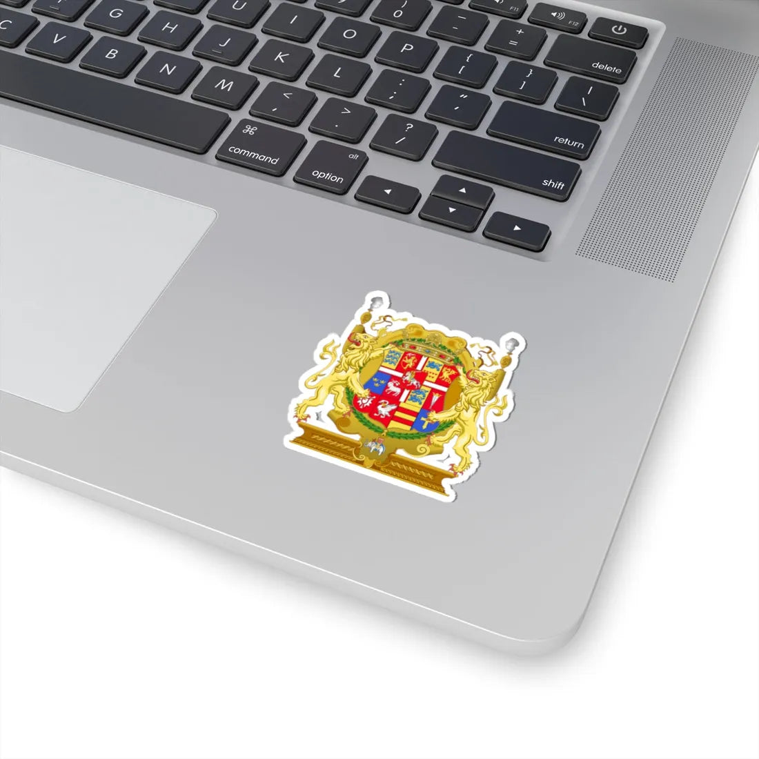 Armoiries Fréderic II du Danemark (Denmark) (Coat of Arms) STICKER Vinyl Kiss-Cut Decal - The Sticker Space