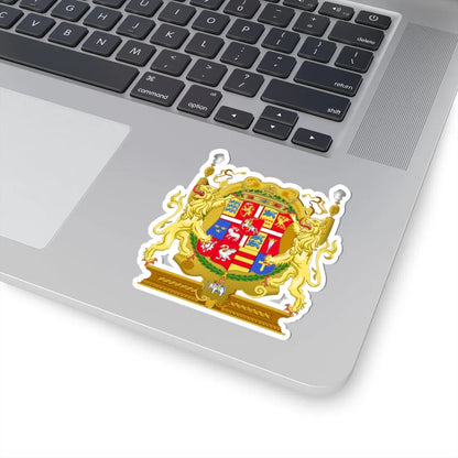 Armoiries Fréderic II du Danemark (Denmark) (Coat of Arms) STICKER Vinyl Kiss-Cut Decal - The Sticker Space