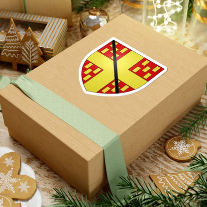 Armoiries Gaspard bâtard dAutel (Belgium) (Coat of Arms) STICKER Vinyl Kiss-Cut Decal - The Sticker Space