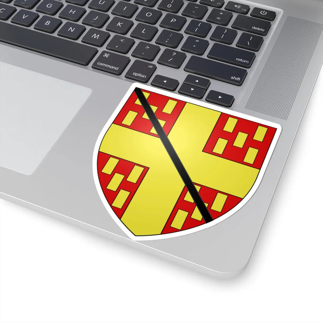 Armoiries Gaspard bâtard dAutel (Belgium) (Coat of Arms) STICKER Vinyl Kiss-Cut Decal - The Sticker Space