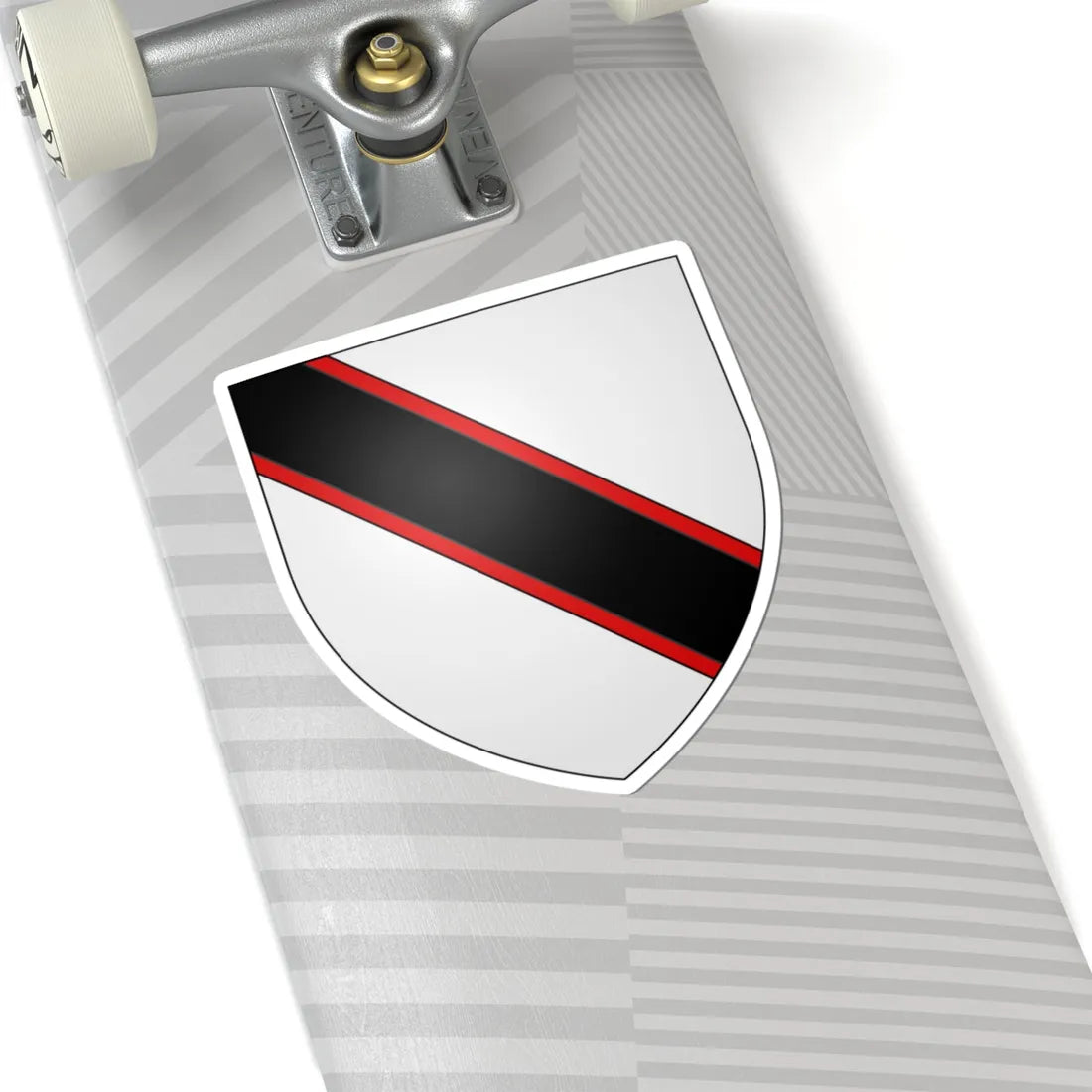 Armoiries Gaus de Bitbourg (Luxembourg) (Coat of Arms) STICKER Vinyl Kiss-Cut Decal - The Sticker Space