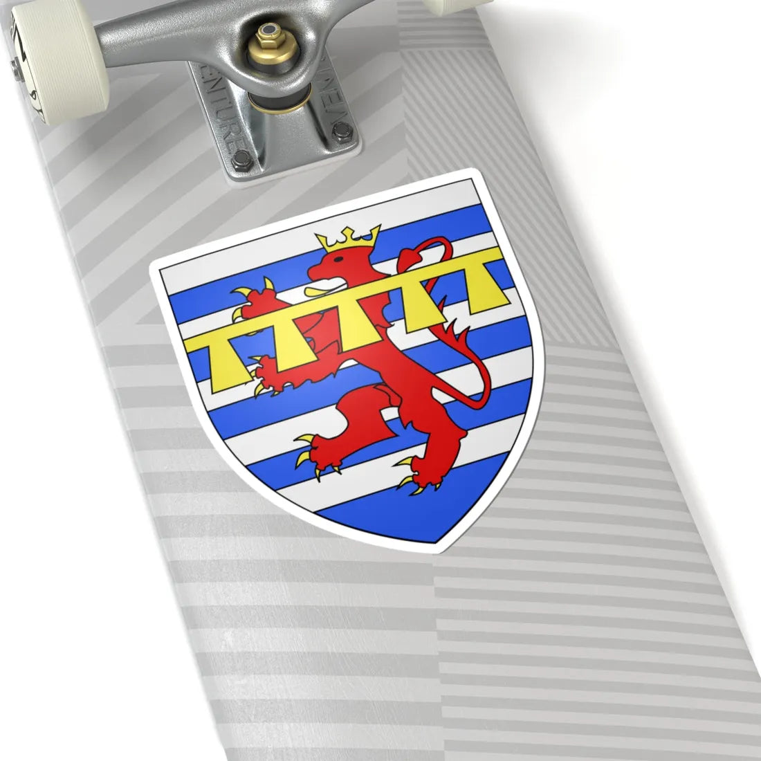 Armoiries Gérard de Durbuy (Luxembourg) (Coat of Arms) STICKER Vinyl Kiss-Cut Decal - The Sticker Space