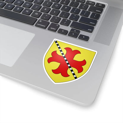 Armoiries Jean de Berbourg (Luxembourg) (Coat of Arms) STICKER Vinyl Kiss-Cut Decal - The Sticker Space