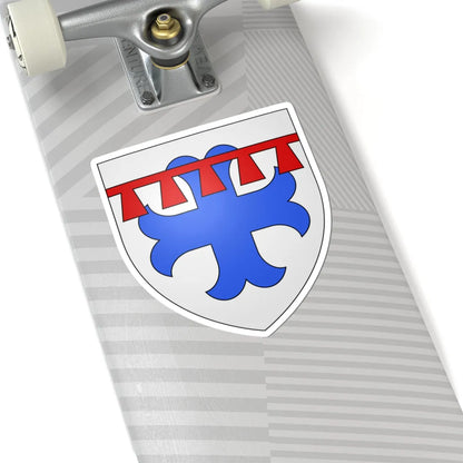 Armoiries Jean dEll (Luxembourg) (Coat of Arms) STICKER Vinyl Kiss-Cut Decal - The Sticker Space