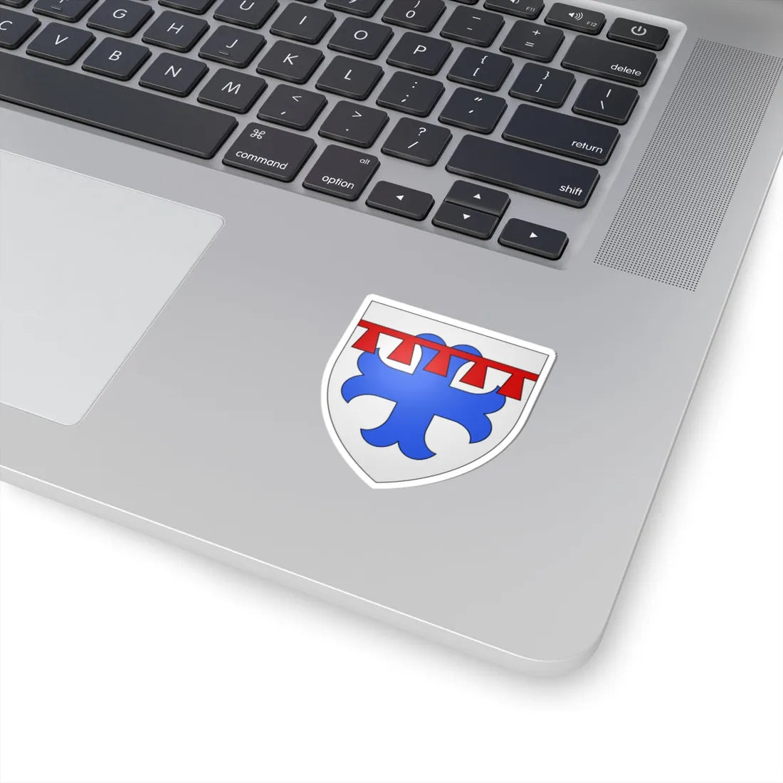 Armoiries Jean dEll (Luxembourg) (Coat of Arms) STICKER Vinyl Kiss-Cut Decal - The Sticker Space