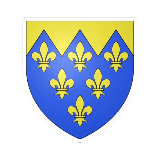 Armoiries Kaemmerer de Worms 1 (Luxembourg) (Coat of Arms) STICKER Vinyl Kiss-Cut Decal 2 Inch White - The Sticker Space