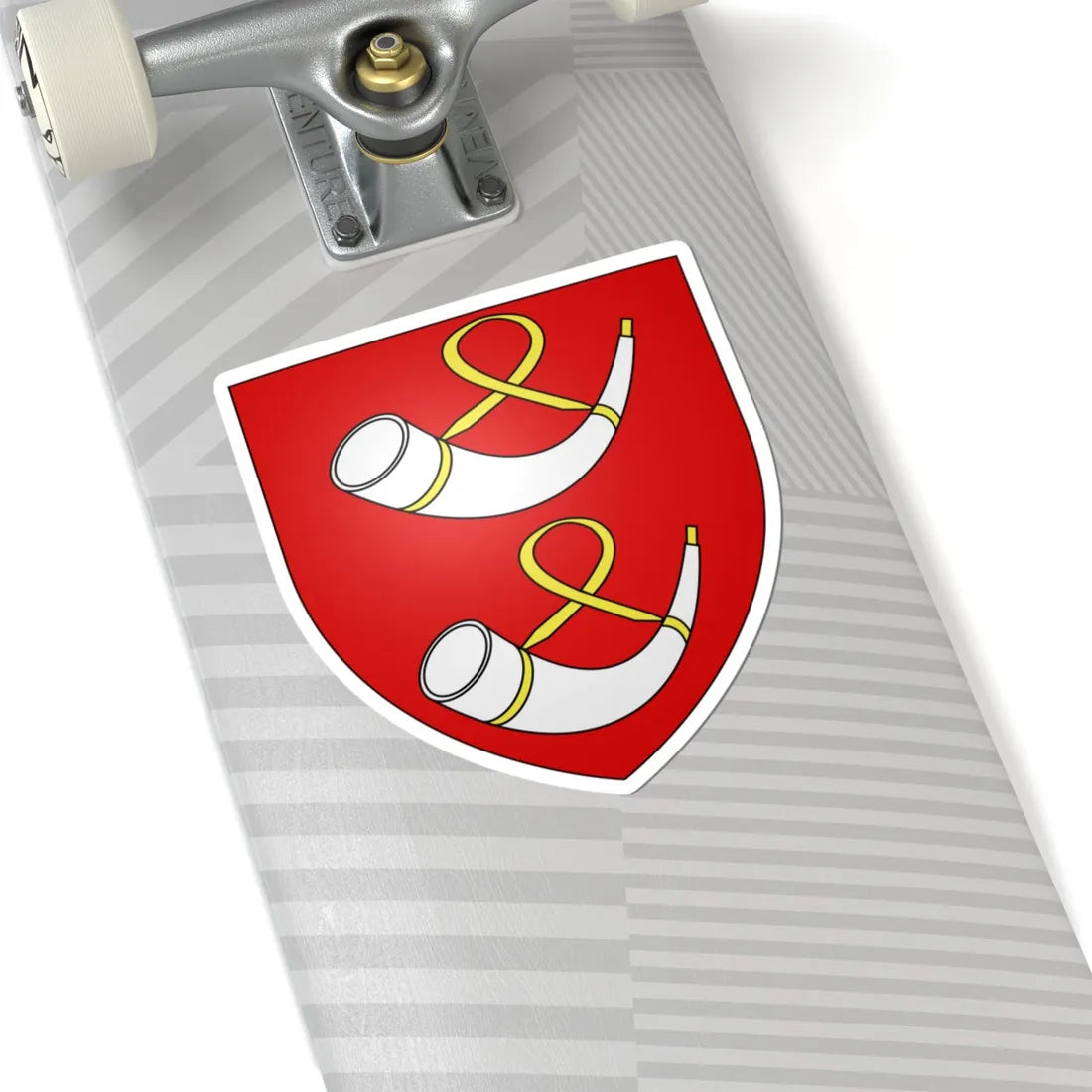 Armoiries Laudolff de Bitbourg (Luxembourg) (Coat of Arms) STICKER Vinyl Kiss-Cut Decal - The Sticker Space