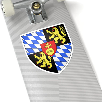 Armoiries électeurs de Bavière (Czech Republic) (Coat of Arms) STICKER Vinyl Kiss-Cut Decal - The Sticker Space