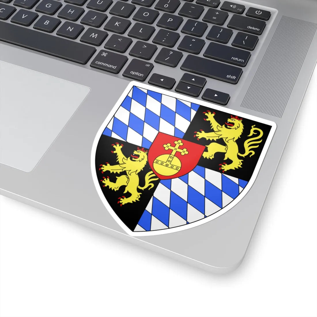 Armoiries électeurs de Bavière (Czech Republic) (Coat of Arms) STICKER Vinyl Kiss-Cut Decal - The Sticker Space