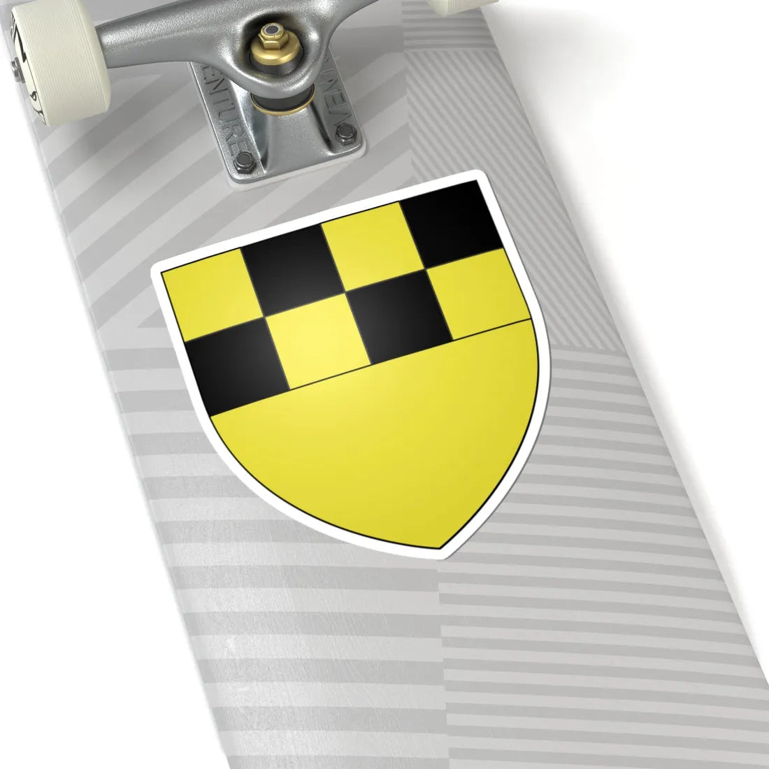 Armoiries Mohr de Wald (Luxembourg) (Coat of Arms) STICKER Vinyl Kiss-Cut Decal - The Sticker Space
