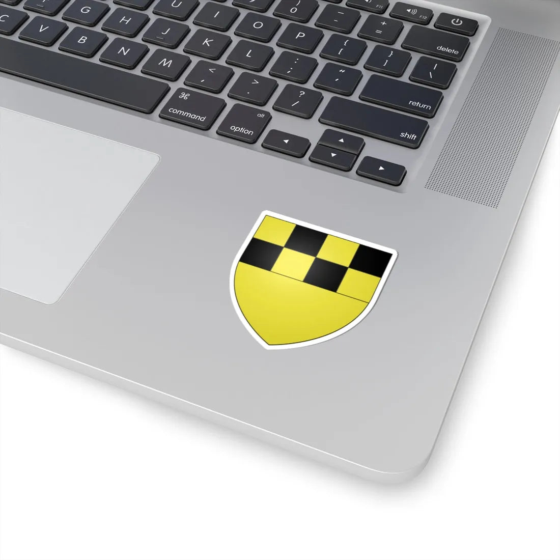 Armoiries Mohr de Wald (Luxembourg) (Coat of Arms) STICKER Vinyl Kiss-Cut Decal - The Sticker Space