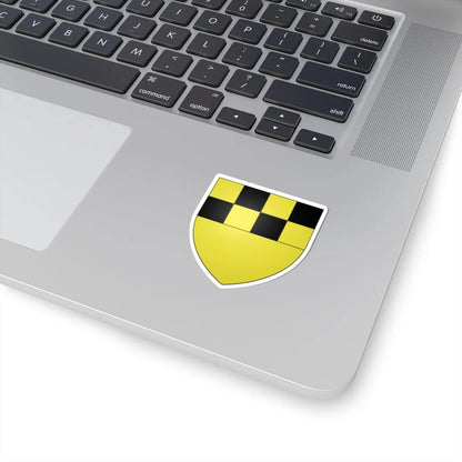 Armoiries Mohr de Wald (Luxembourg) (Coat of Arms) STICKER Vinyl Kiss-Cut Decal - The Sticker Space
